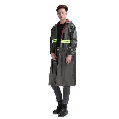 China Women's Hooded Raincoat 100% Raincoat Adult Raincoat Long Bachelor Rainwear Raincoat Men for sale