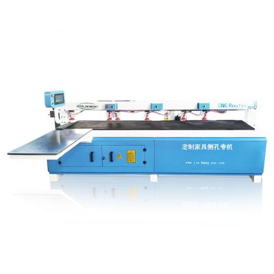 China Wood Drilling Board Holes Well Automatic Wood Furniture Side Hole Drilling Machines Poland CNC Vertical Drilling And Milling for sale