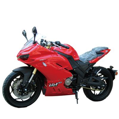 China Water Cooled Motorcycle 200cc 400cc High Speed ​​Gas Powered Engine With Lead Acid Battery Racing 20L Manufacture Motorcycle for sale