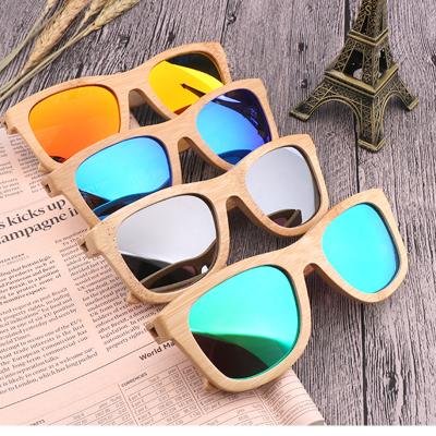 China UV400/Polarized High Quality Wholesale Polarized Bamboo Eyewear Logo Wooden Sunglasses Bambu Sol Custom Hot Sale Lens Frame Gafas De Madera for sale