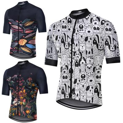 China OEM Breathable MTB Top Brand Wholesale Sublimation Printing Custom Clothing Mens Bike Road Sport Craps Long Tank Tops Recycling Fabric for sale