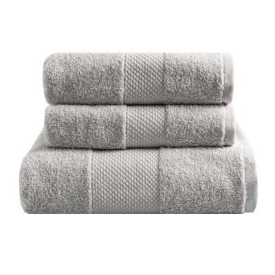 China Antibacterial PHBV&PLA QUICK DRY Additive Free 99% Cotton Turkish Towel Bamboo Bath Towel for sale