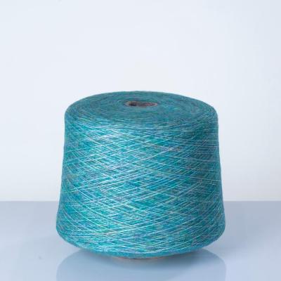 China Viable Biodegradable Antimicrobial 99% Wool Blend Wool Hand Knitting Yarn WEAVING DYED Stock Yarn For Sale for sale