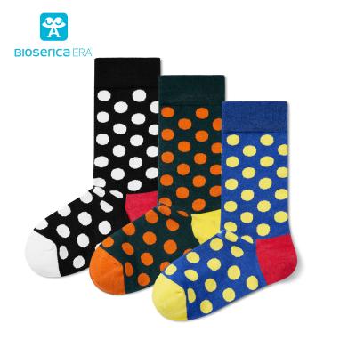 China Fashion Colorful QUICK DRY Men's Socks Super Cool Dotted Socks Anti-odor Antibacterial High Quality Sells Dropshipping Wholesale for sale