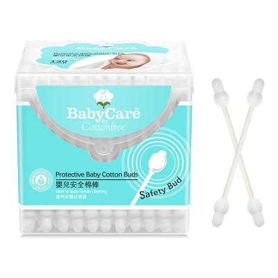 China Cleaning Around BabyCare Baby's Outer Ears by Cottontree Protective Baby Cotton Buds for sale