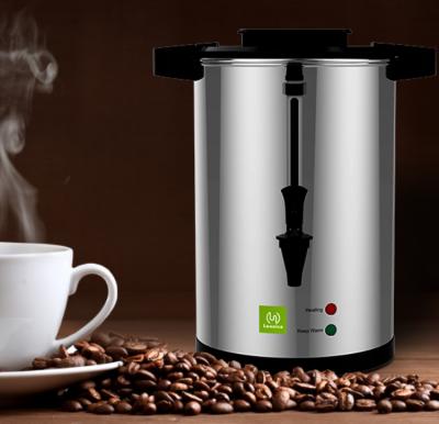 China With 360Â ° Base Large Capacity Boiler Tea Urn Non-Slip Commercial Stainless Coffee Urn for sale