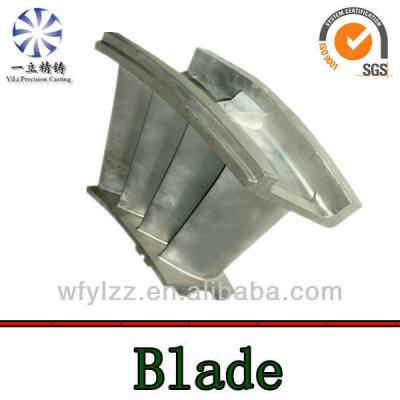 China High Temperature Resistance Alloy Nickel Based Gas Turbine Blade Used For Small Gas Turbine Generator for sale