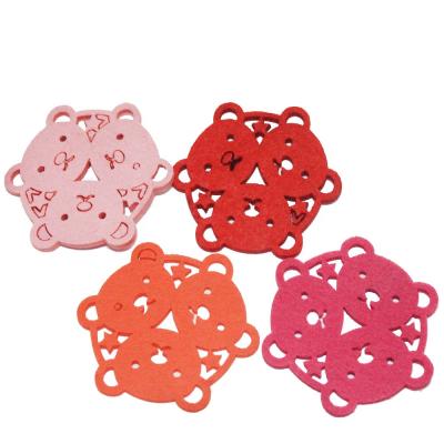 China Durable Felt Coasters, Made Of Felt For Moisture Wicking And Condensation Absorption To Protect Furniture for sale