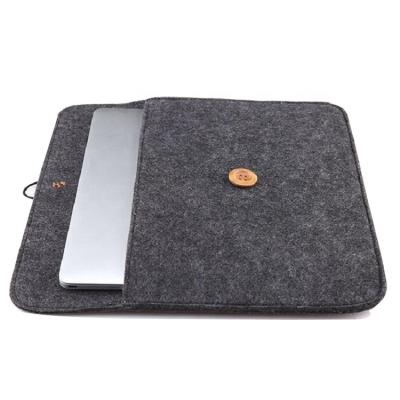 China New Fashion Felt Laptop Bag Folder Flat Lightweight Felt Creative Nonwoven Bag Custom Logo Eco-friendly Fashion Felt Bag for sale