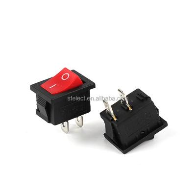 China elem. elect. on off switch kcd1-101 rocker switch 250v kcd1 t85 2 pin rocker switch KCD1-101 for sale