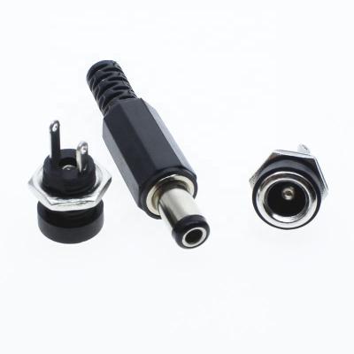 China Audio DC Power Jack Socket Connector DC022B 5.5*2.1mm for sale