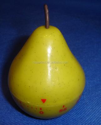 China Viable Pear Shape Mechanical Kitchen Countdown Timer for sale