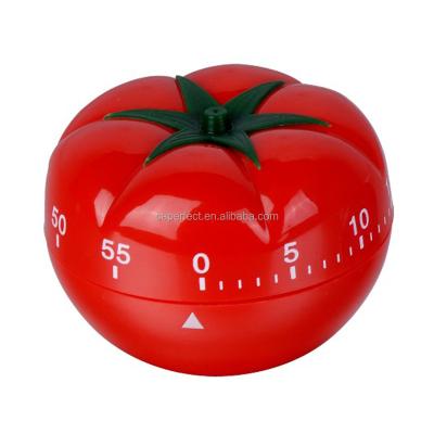 China Multifunctional Small Tomato Form Cooking Mechanical Kitchen Countdown Timer for sale