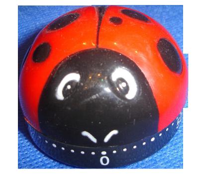 China 2020 New Viable Hot Goods Countdown Plastic Ladybug Shaped Mechanical Kitchen Timer Countdown Cooking for sale