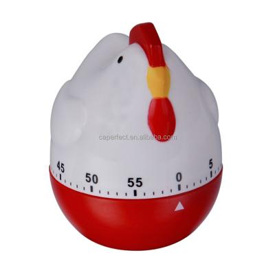 China RoHS Viable Factory Supplier China Mechanical Chicken Shape Cooking Countdown Kitchen Timer for sale