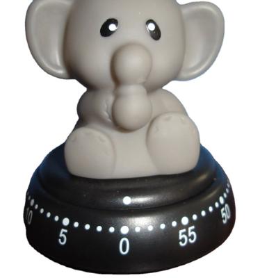 China Viable Mechanical Kitchen Elephant Shape Timer for sale