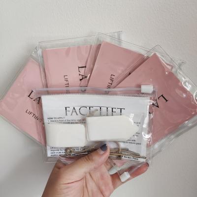 China 40PCS Anti Wrinkle Face Lift Tape Face Lift Correction Tapes And Strings Invisible V Line Lift Kit Neck Eye Double Chin Tapes for sale