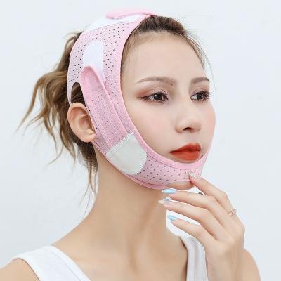 China Reusable Waterproof Face-lifting Belt Chin Strap For Women And Men Chin Reducer Face Slimming Strap Double V Line for sale