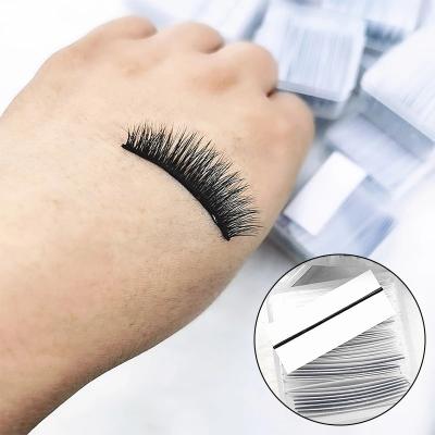 China 40 Pcs Reusable Self Adhesive Glueless Makeup Tools/Box Eyelash Glue Strip False Eyelashes Hypoallergenic No Glue No Blooming L-188 for sale