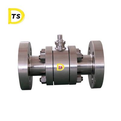 China General Good Quality Valves China 304 Fixed Forged 316 Stainless Steel 2205 High Pressure Ball Valve for sale