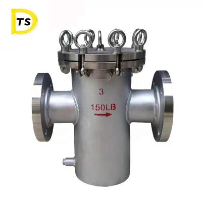 China Supplier Y Type Flanged General Casted Strainer ANSI DIN BS JIS Water Basket Filter Steel Valve for sale