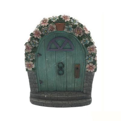 China Europe New Design High Quality Resin Gifts For Garden Decoration Fairy Garden Gate Accessories for sale