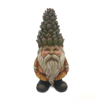 China Europe Popular Garden Decoration Outdoor Resin Gnome Statue for sale