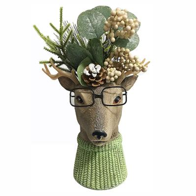 China Europe Cheap Selling High Quality Customized Polyresin Deer Statue Decor for sale