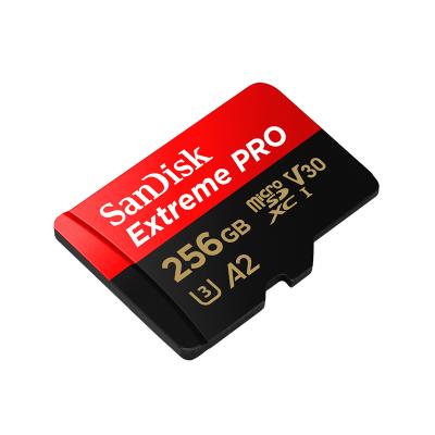 China Micro SD Card for Original Phone/Tablet PC/Camera/DVR/GPS Micro Extreme Memory Card 100% SanDisk SD Card 256GB 64gb 128GB La pro C10 A2 V30 U3 up to 170M/S with Adapter for sale