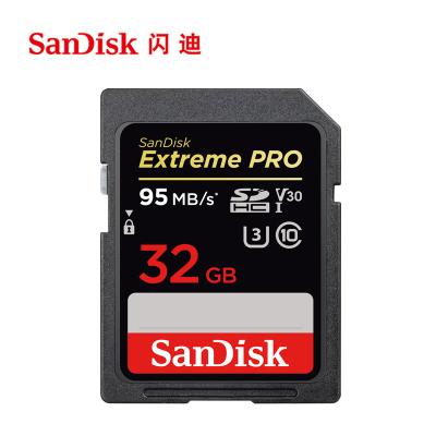 China SD Card For Camera/Tablet SanDisk SD Card 32GB 64GB 128GB Extreme High Speed ​​Memory Card PRO 256GB U3 V30 Class10 SDXC SDHC For Camera for sale