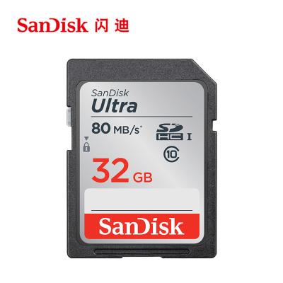 China SD Card For Original Tablet PC/Camera SanDisk Memory Card Ultra Class SD Card 32GB 64GB 128GB 16GB 10 UHS-I 80M/S For Camera for sale