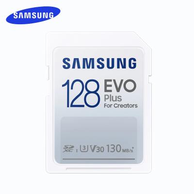 China SD Card for Original SAMSUNG Camera Video EVO Plus Memory Card 64GB 128gb Flash Up to 130MB/S High Speed ​​Video SD Card 32gb 256gb Full HD for Camera for sale