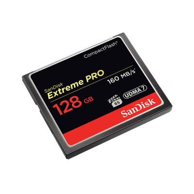 China Original Extreme Pro CF Card For Camera SanDisk Extreme Compact Flash Card Pro Memory Card 128GB 32GB 64GB 256GB 160MBS CF Card Memory For Camera for sale