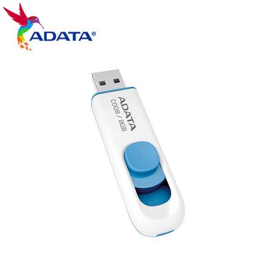 China C008 Retractable Flash Drive Memory Stick USB Disk 64GB 32GB Pen Drive 16GB Plastic Original ADATA USB 2.0 Pendrives for sale