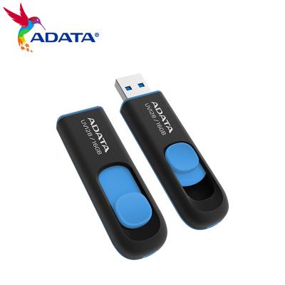 China ADATA UV128 USB Reader 16GB 32GB Pen Drive 64GB 128GB Original GEN 1 Pendrives High Speed ​​USB 3.2 Memory Stick Plastic USB Flash Disk for sale