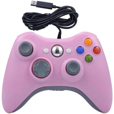 China ABS Gaming Pink Wired Controller For Xbox 360 for sale