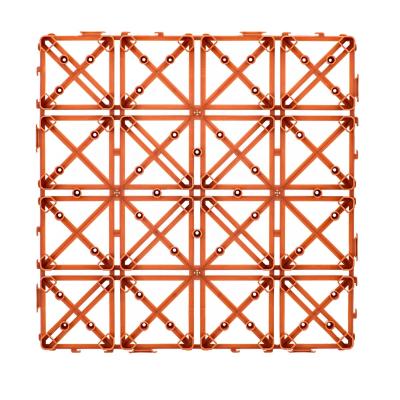 China Easy Interlocking Installation PB-19 DIY Interlocking Plastic Garden Low Deck Tile for sale