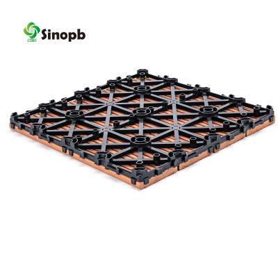 China DIY Design Tile PB-13 Interlocking Exterior Plastic Base for sale