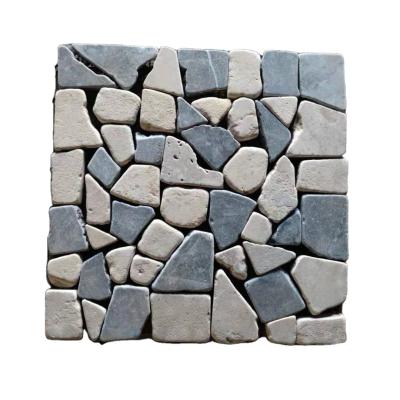 China Easy to install and replace waterproof interlock deck tile outdoor stone garden laminated outdoor wpc diy deck tile for sale