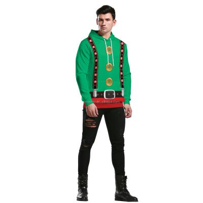 China Environmentally Friendly Anti-wrinkle Christmas Tik Tok Long Sleeve Christmas Sweater Couple for sale