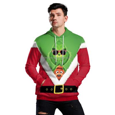 China Anti-wrinkle Christmas Sweater Men Reindeer Sweater Pullover Warm Autumn And Winter for sale