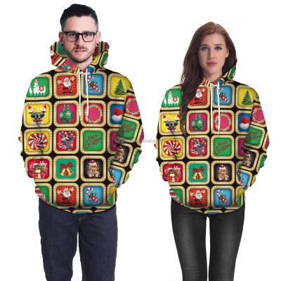 China Anti-Wrinkle Christmas Tik Tok Christmas Sweater Matching Train for sale