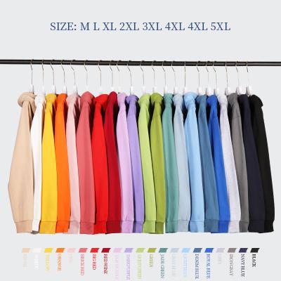 China Internet celebrity simple hoodie double layer cotton anti-pilling products sportswear best-selling sublimation for sale