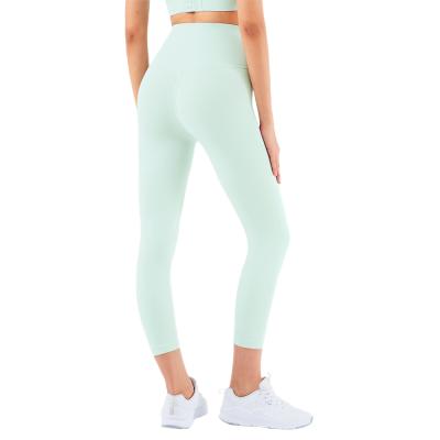 China Diamond Nude Hot Fashion Colorful Hip Lift Quick-Dry And High Waist Yoga Breathable Seamless Pants for sale