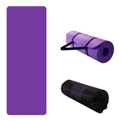 China Durable Custom Printed Outdoor 8mm Natural Rubber Folding Non Slip Pilates Yoga Mat for sale