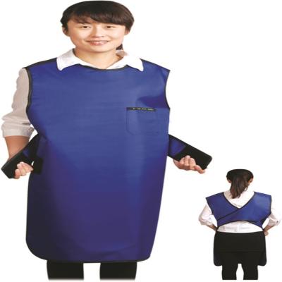 China Blue Color 0.35mmpb X Ray Lead Soft Single Side Factory Wholesale Directly Apron for sale