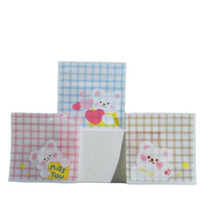 China Recyclable Cute Rabbit Design Jewelry Earring Food Cookie Transparent Ziplock Plastic Candy Packaging Mylar Bag Plastic Pouch For Underwear for sale