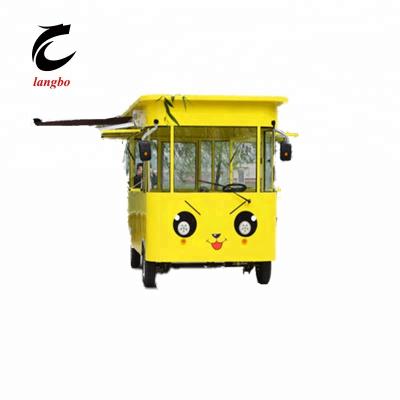 China Other Customized Multi-Function Four-wheel Food Truck Street Snack Truck Mobile Mobile Food Cart for sale