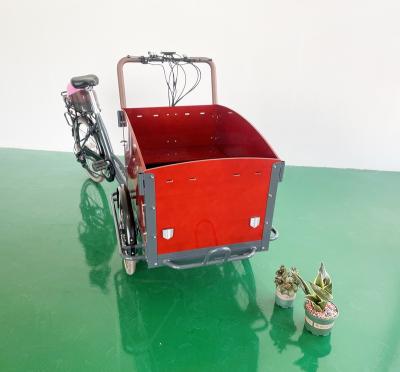 China Customizable High Quality Customizable Classic Electric Pedal Optional Color Tricycle Load Bike Passenger Cargo Bike for sale