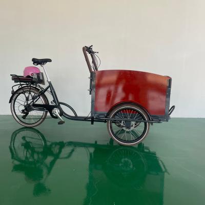 China Passenger cargo electric bike 3 wheel tricycles ebike elektrische elektrische bakfiets lasten triciclo for sale